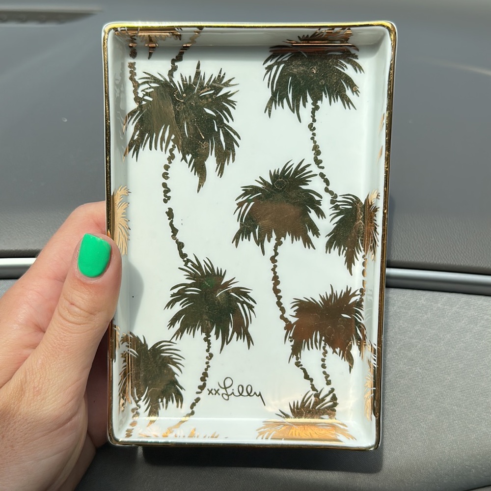 Lilly Pulitzer jewelry tray